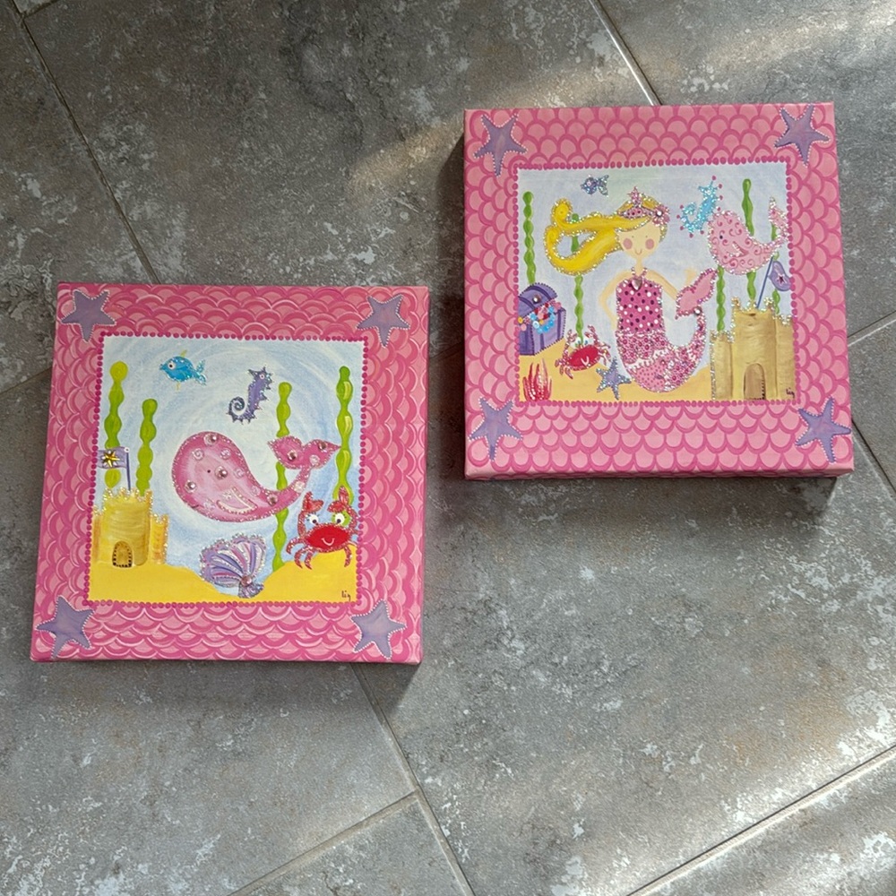 Ocean themed wall decor